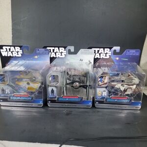 Star Wars Micro Galaxy Squadron Series 3 Obi-Wan's Jedi  #0056 0058 0057